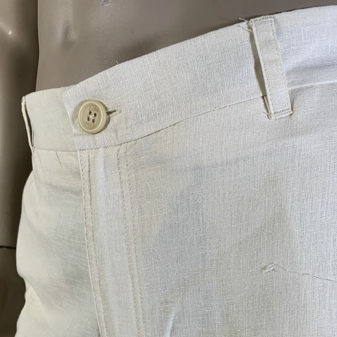 Bermuda Short para hombre de Lino Forrado 4 Bermuda Short para hombre de Lino Forrado - Imagen 4