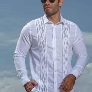 Guayabera y Camisa Artesanal Manga Larga