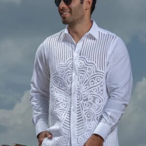Guayabera Artesanal Manga Larga