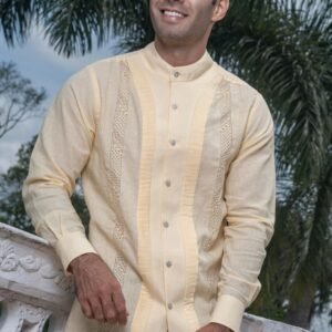 Camisa Guayabera Amarilla