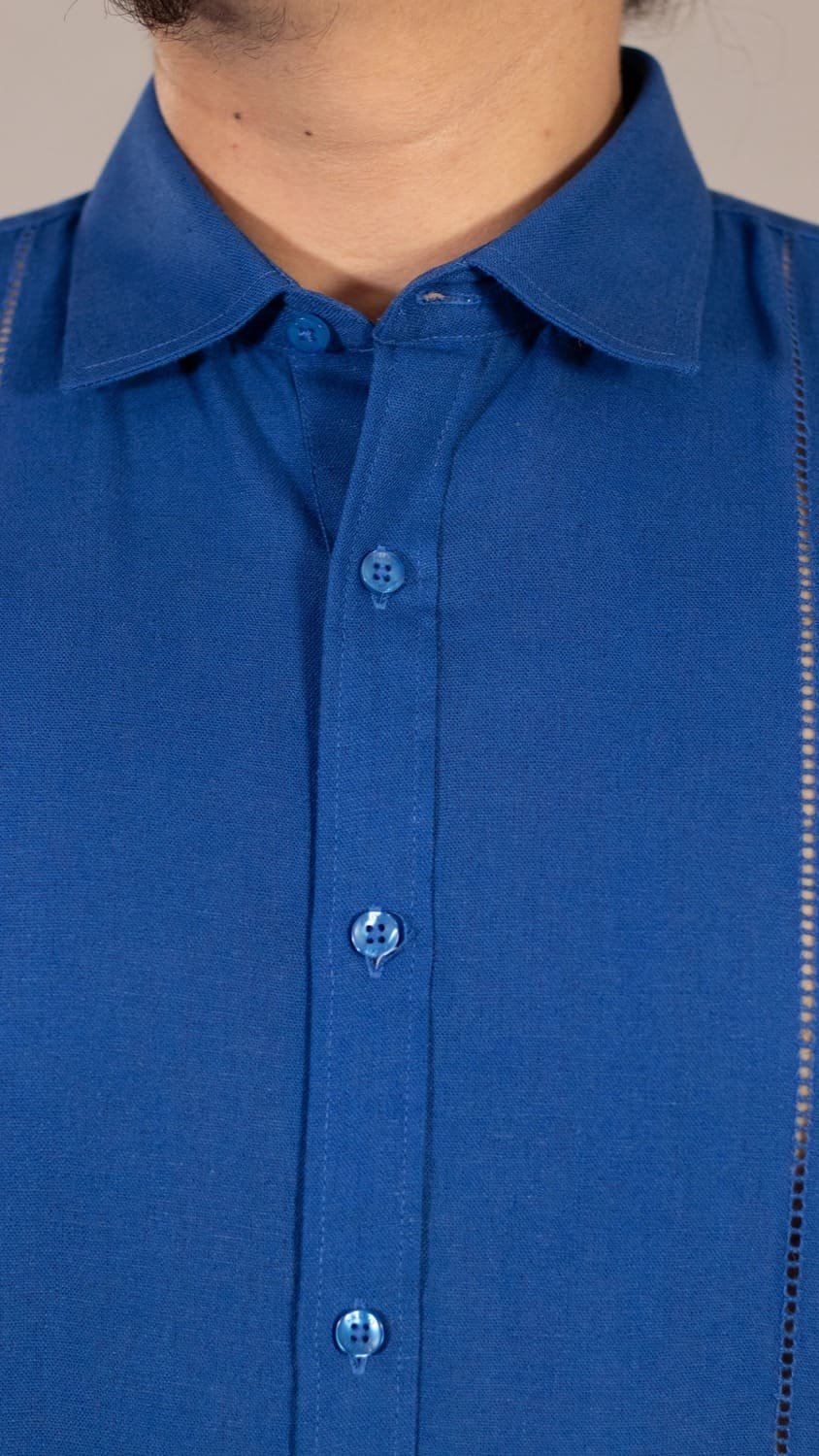 Camisa Basica Manga Corta 100% LINO MANZUR - FRIXIO 7 Camisa Basica Manga Corta 100% LINO MANZUR - FRIXIO - Imagen 7