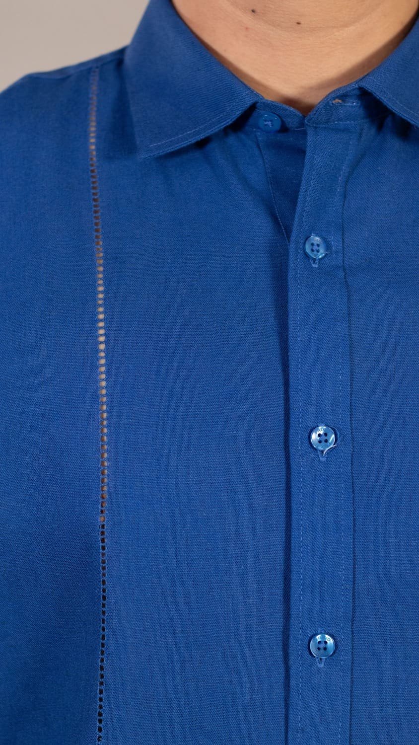 Camisa Basica Manga Corta 100% LINO MANZUR - FRIXIO 6 Camisa Basica Manga Corta 100% LINO MANZUR - FRIXIO - Imagen 6