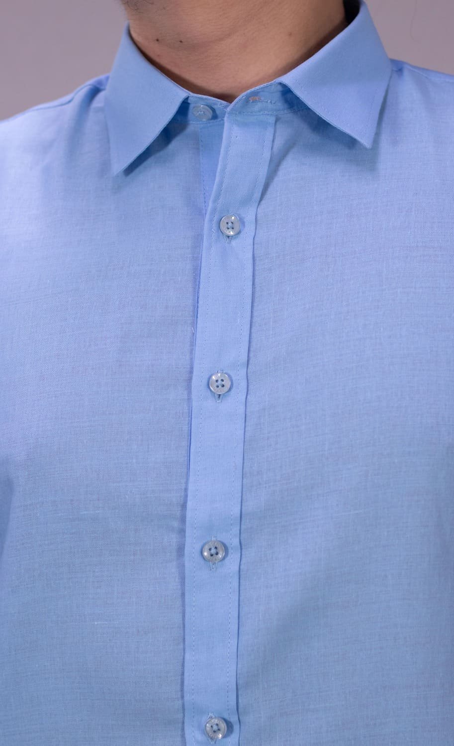 Camisa Basica Manga Larga 100% LINO MANZUR - FRIXIO 8 Camisa Basica Manga Larga 100% LINO MANZUR - FRIXIO - Imagen 8