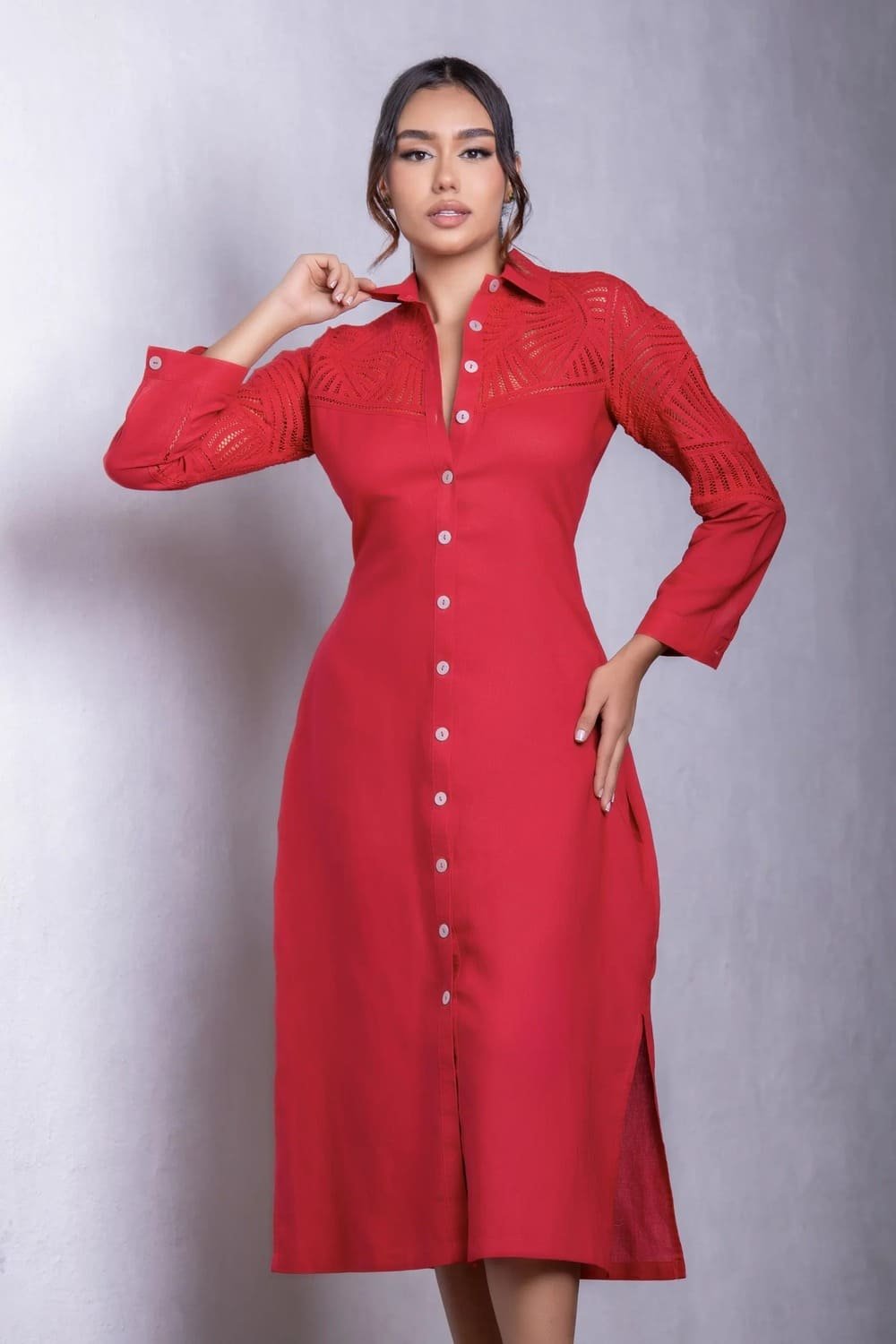 KAFTAN Bordado en Patecabra - SOL de Media Noche - Destellos del SOL poniente - Coleccion 2024 - Herencia del SOL 2 KAFTAN Bordado en Patecabra - SOL de Media Noche